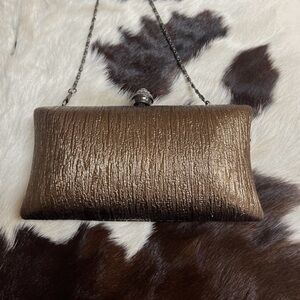 Elegant Brown Clutch Bag